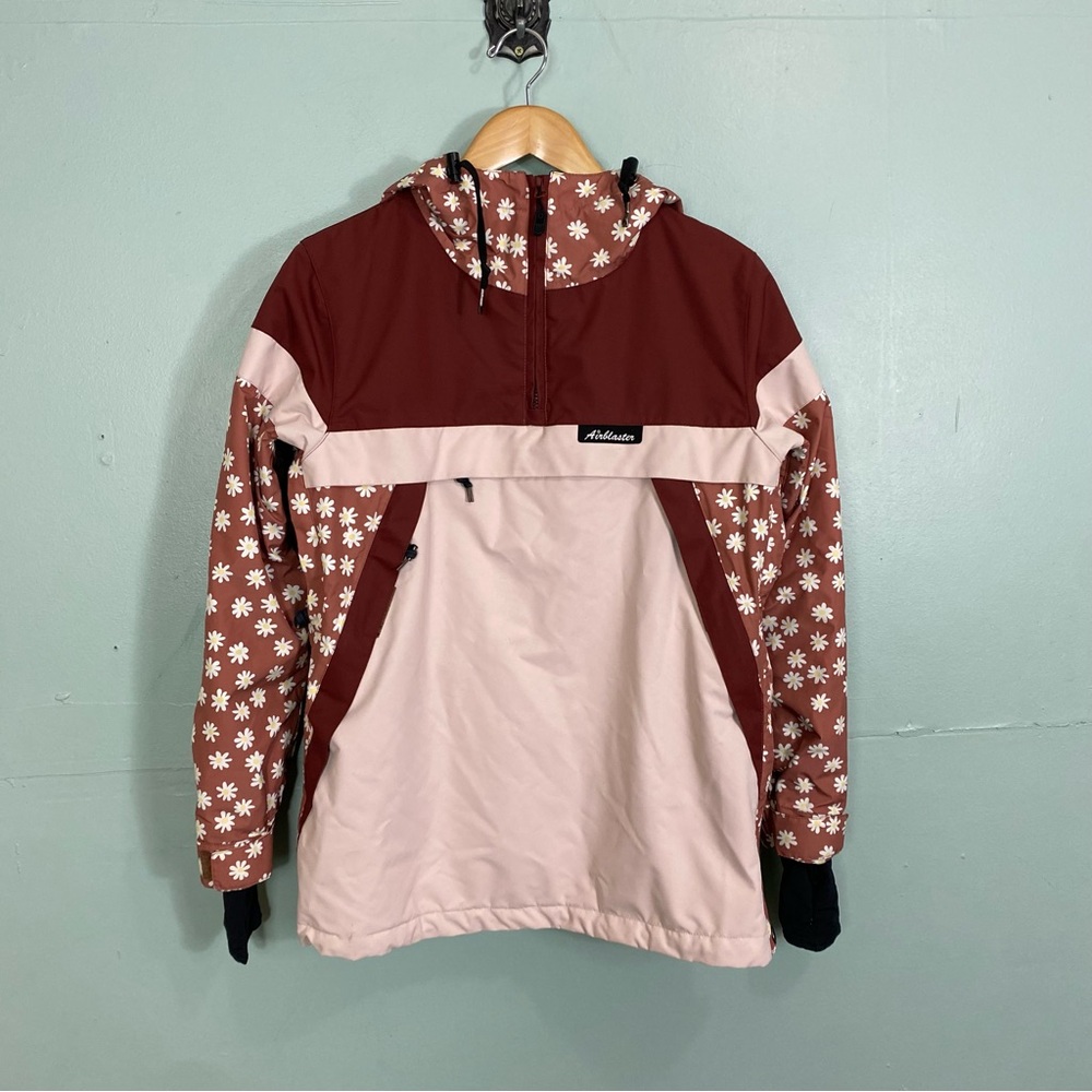 Airblaster Lady Trenchover‎ Floral Snow Jacket Size Small